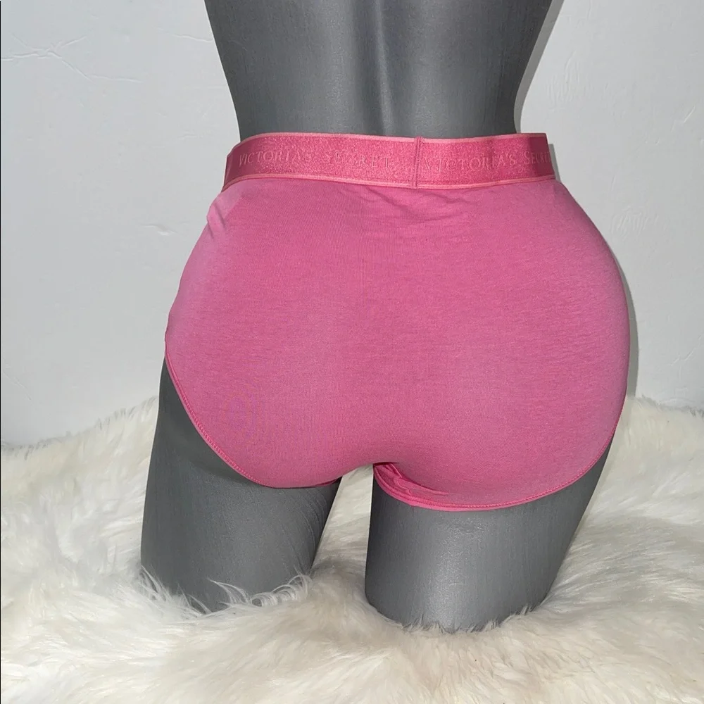 Victoria’s Secret Logo Cotton Modern Brief Panty Underwear. NWT